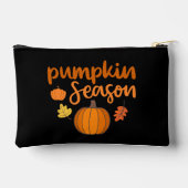 Pumpkin-Saison Herbst Zubehörtasche (Rückseite)