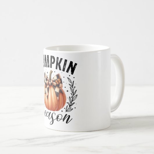 Pumpkin-Saison Kaffeetasse (VorderseiteRechts)
