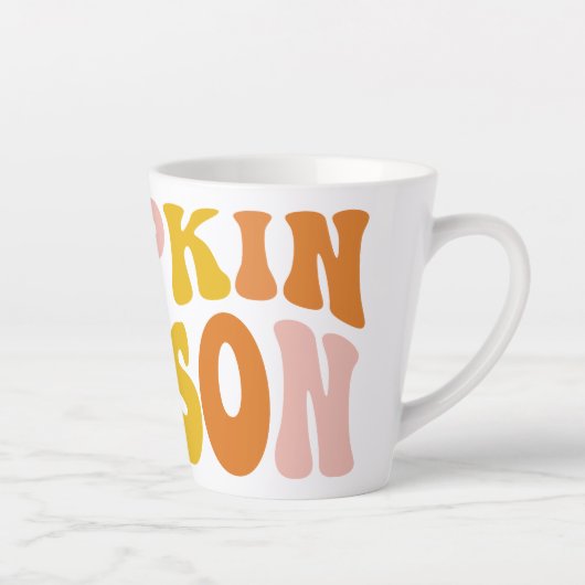 Pumpkin-Saison Milchtasse (Rechts)