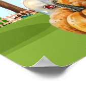 Pumpkin-Saison Poster (Ecke)