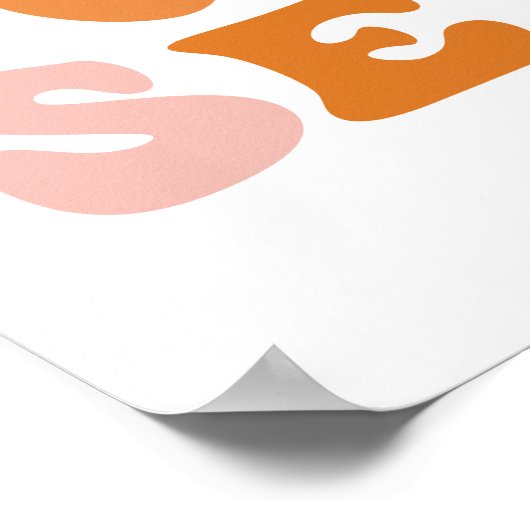 Pumpkin-Saison Poster (Ecke)