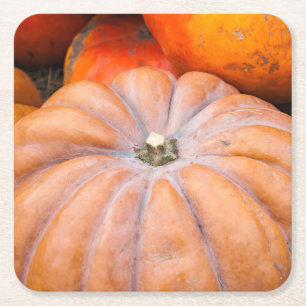 Pumpkin-Saison Rechteckiger Pappuntersetzer