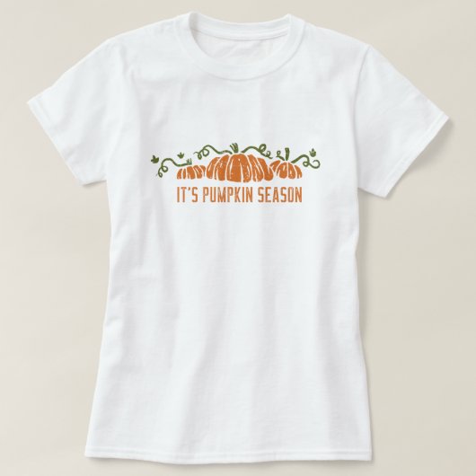 Pumpkin-Saison T-Shirt (Design vorne)
