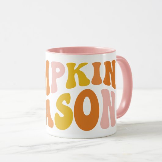 Pumpkin-Saison Tasse (VorderseiteRechts)