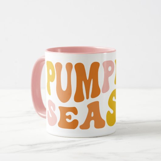 Pumpkin-Saison Tasse (Vorderseite Links)
