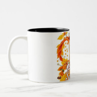 Pumpkin-Saison-Tasse Zweifarbige Tasse