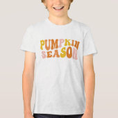 Pumpkin-Saison Tri-Blend Shirt (Vorderseite)