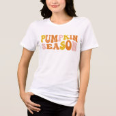 Pumpkin-Saison Tri-Blend Shirt (Vorderseite)