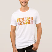 Pumpkin-Saison Tri-Blend Shirt (Vorderseite)