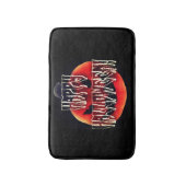 Pumpkin-Scare-Wht Badematte (Vorderseite Vertikal)