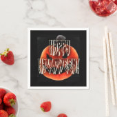Pumpkin Scare-Wht Serviette (Beispiel)