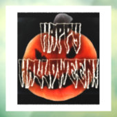 Pumpkin Scare Window Fensteraufkleber (Blatt 3)