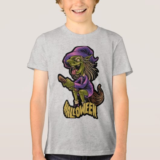 Pumpkin Scarecrow Halloween T - Shirt (Vorderseite)