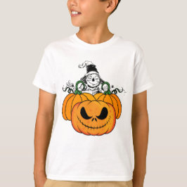 Pumpkin Scarecrow Novelty Graphic T-Shirt
