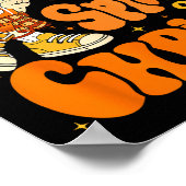 Pumpkin Sce And Jesus Christ Funny Fall Christian Poster (Ecke)