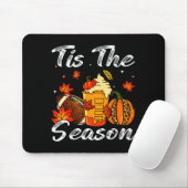 Pumpkin Sce Football Tis The Season Fall Thanksgiv Mousepad (Mit Mouse)