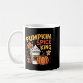 Pumpkin Sce King Niedlich Fall Coffee Design Kaffeetasse (Links)