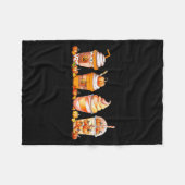 Pumpkin Sce Latte, Fall Coffee, Pumpkin Sce Thanks Fleecedecke (Vorderseite (Horizontal))