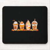 Pumpkin Sce Latte, Fall Coffee, Pumpkin Sce Thanks Mousepad (Vorne)