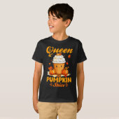Pumpkin Sce Latte Fall Season Queen Of Pumpkin Sce T-Shirt (Vorne ganz)