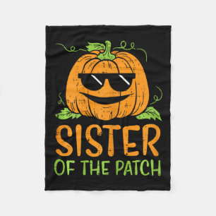 Pumpkin Schwester des Patches Halloween Familie Si Fleecedecke
