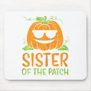 Pumpkin Schwester des Patches Halloween Familie Si Mousepad