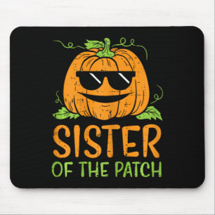 Pumpkin Schwester des Patches Halloween Familie Si Mousepad