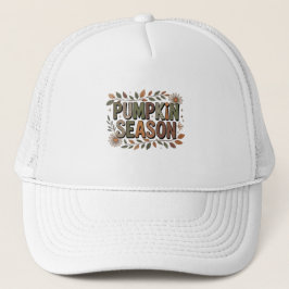 Pumpkin Season – Earthy Leaves casquette Truckerkappe