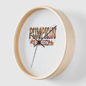 Pumpkin Season Fall Boho Uhr (Winkel)