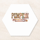 Pumpkin Season Fall Boho Untersetzer (Vorderseite)