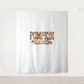 Pumpkin Season Fall Boho Wandteppich (Vorderseite)