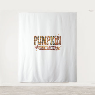 Pumpkin Season Fall Boho Wandteppich