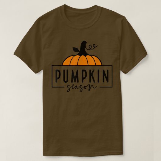 Pumpkin Season Fall Pumpkin Niedlich Pumpkin T-Shirt (Design vorne)