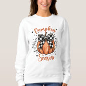 Pumpkin Season, Fun Halloween Sweatshirt (Vorderseite)