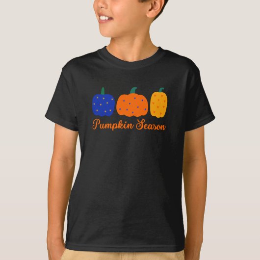 Pumpkin Season Halloween T-Shirt (Vorderseite)
