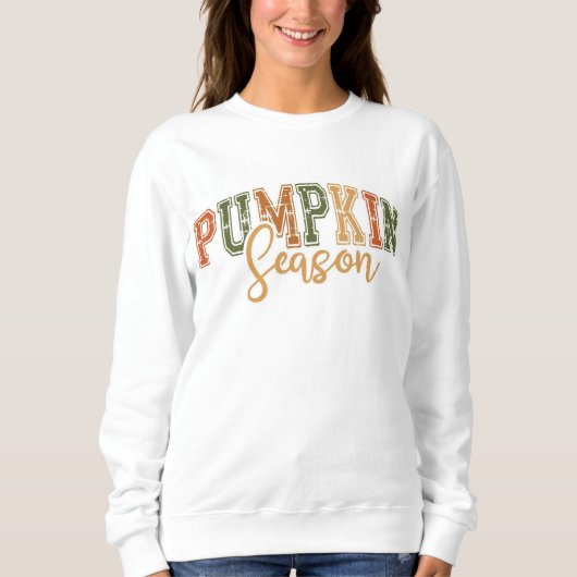 Pumpkin Season Sweatshirt (Vorderseite)