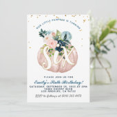 Pumpkin Sechster Geburtstag Einladung (Stehend Vorderseite)