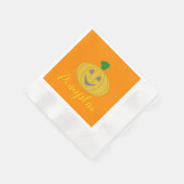 Pumpkin Serviette (Ecke)