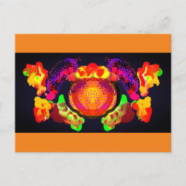 Pumpkin-Set-Tasse Postkarte