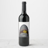 Pumpkin Shark Weinetikett (Vorderseite)