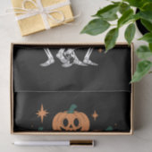 Pumpkin Skeleton Halloween Pumpkin Spooky Jahresze Seidenpapier (Geschenk)