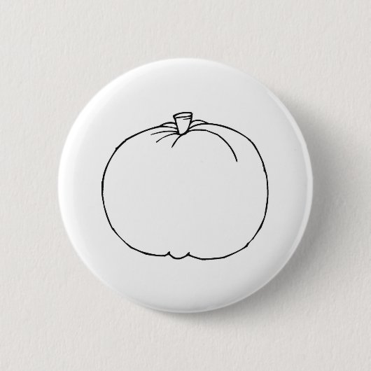 Pumpkin Sketch Button (Vorderseite)