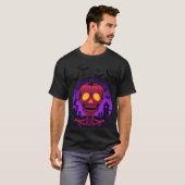 Pumpkin Skull Fusion 🎃 💀 T-Shirt (Vorne ganz)