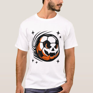 Pumpkin Skull Halloween T - Shirt - Wirbler Horror