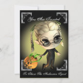 Pumpkin Slayer Halloween-Party Einladung (Vorderseite)