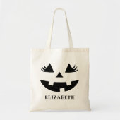 Pumpkin Smile, Halloween Gift Tragetasche (Vorne)