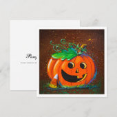 Pumpkin & Snooze - Mini Print (Vorne/Hinten)