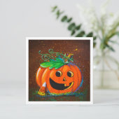 Pumpkin & Snooze - Mini Print (Stehend Vorderseite)