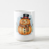 Pumpkin snowman kaffeetasse (Mittel)