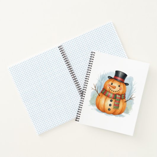 Pumpkin snowman notizblock (Innenseite)